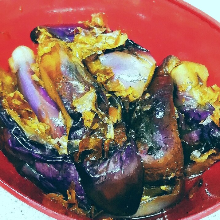 焼きなすのかつお和え